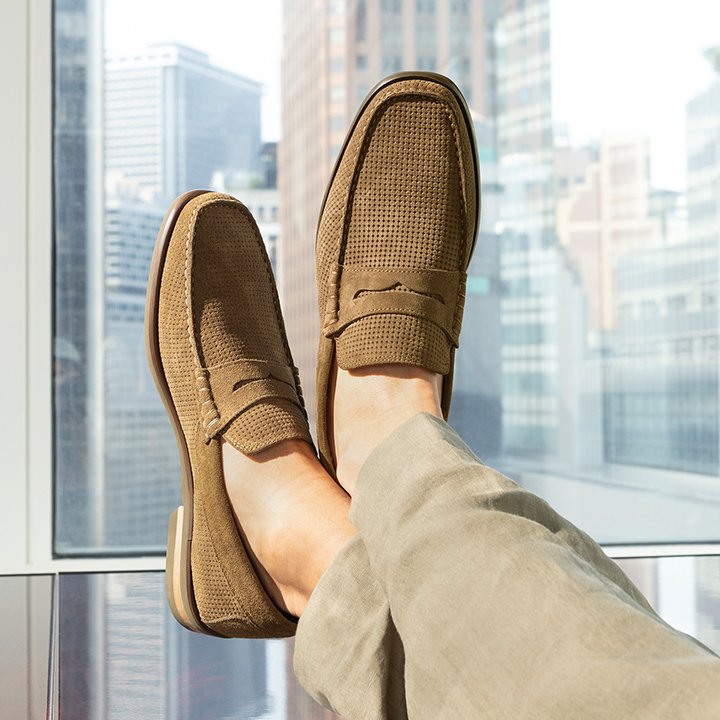 Smooth Operator. Soft-spoken, but never subtle. These suedes say plenty without saying a word.