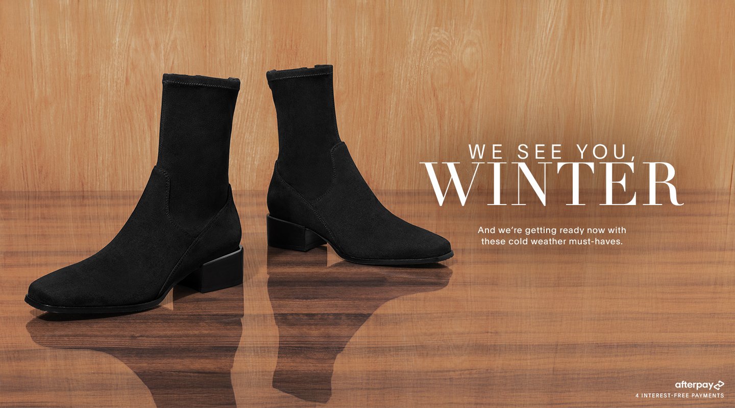 WE SEE YOU WINTER. And we're getting ready now with these cold weather must-haves.