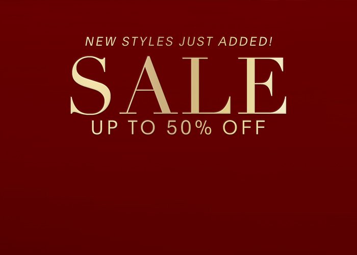 SALE UP TO 50% OFF