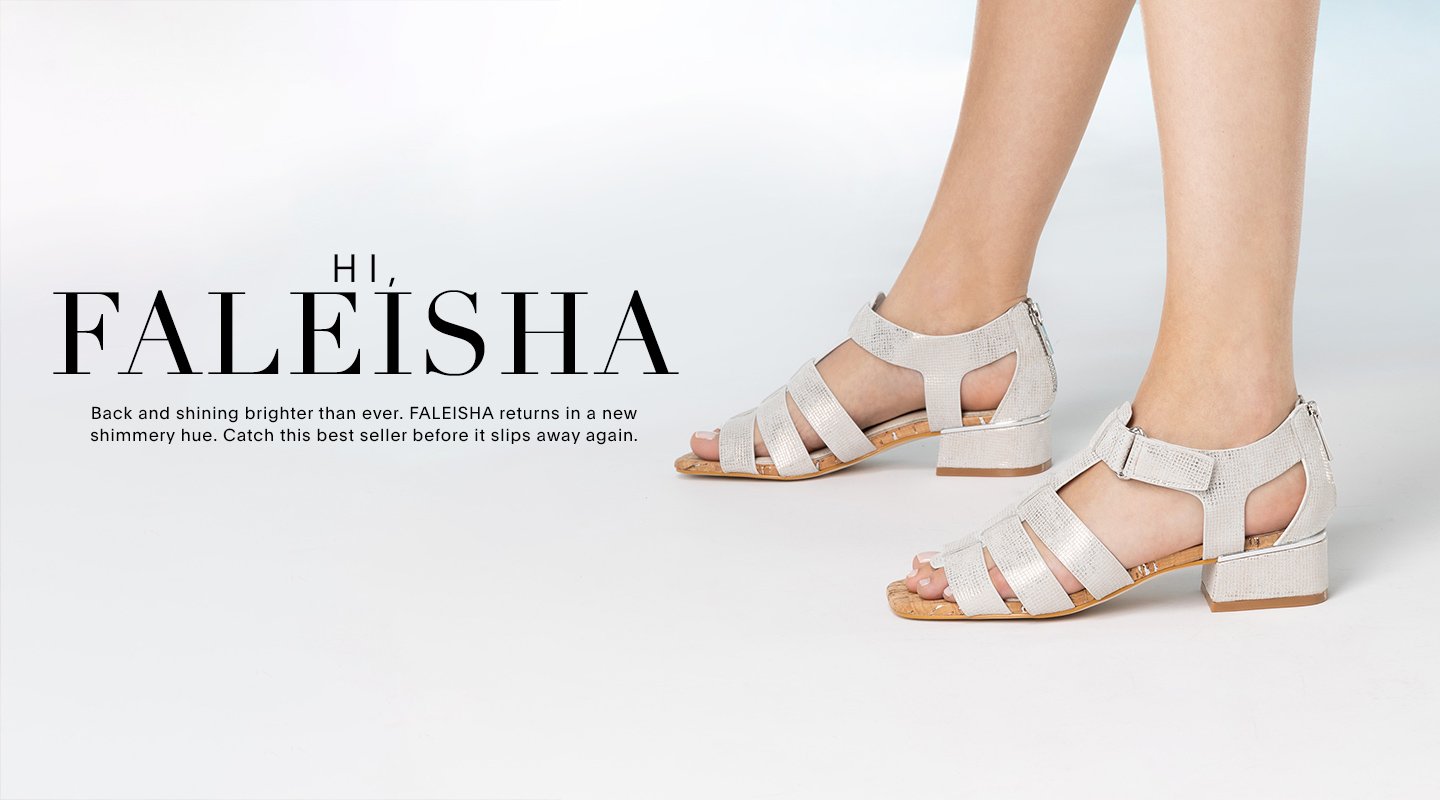 HI FALEISHA Back and shining brighter than ever. FALEISHA returns in a new shimmery hue. Catch this best seller before it slips away again.