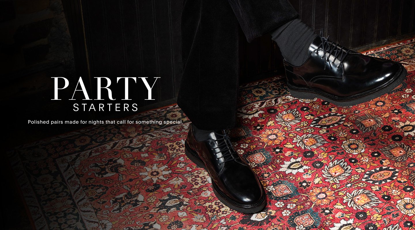 Party Starters. Polished pairs made for nights that call for something special.