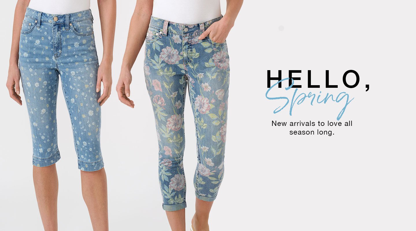 Hello, Spring. New arrivals to love all season long.