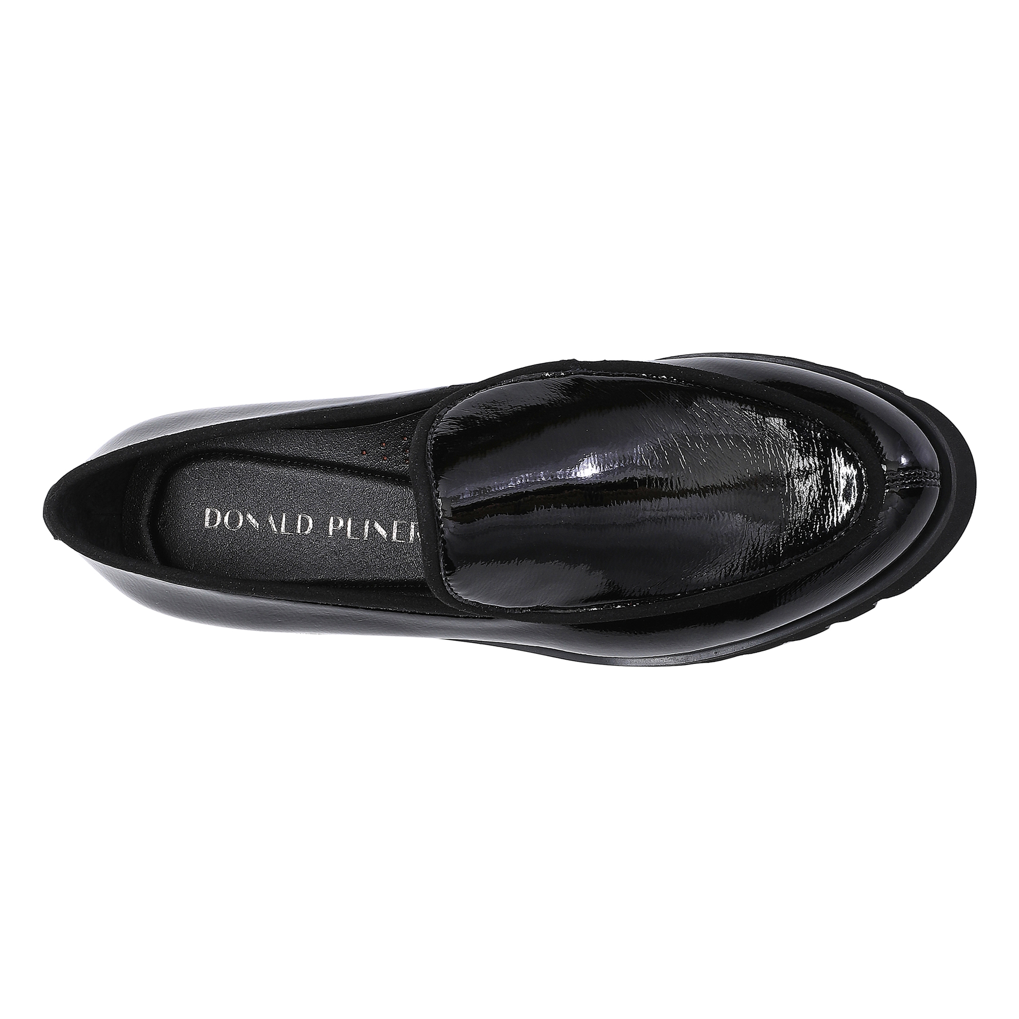 Donald Pliner Women Eclipse Black Patent Casual In Black Patent