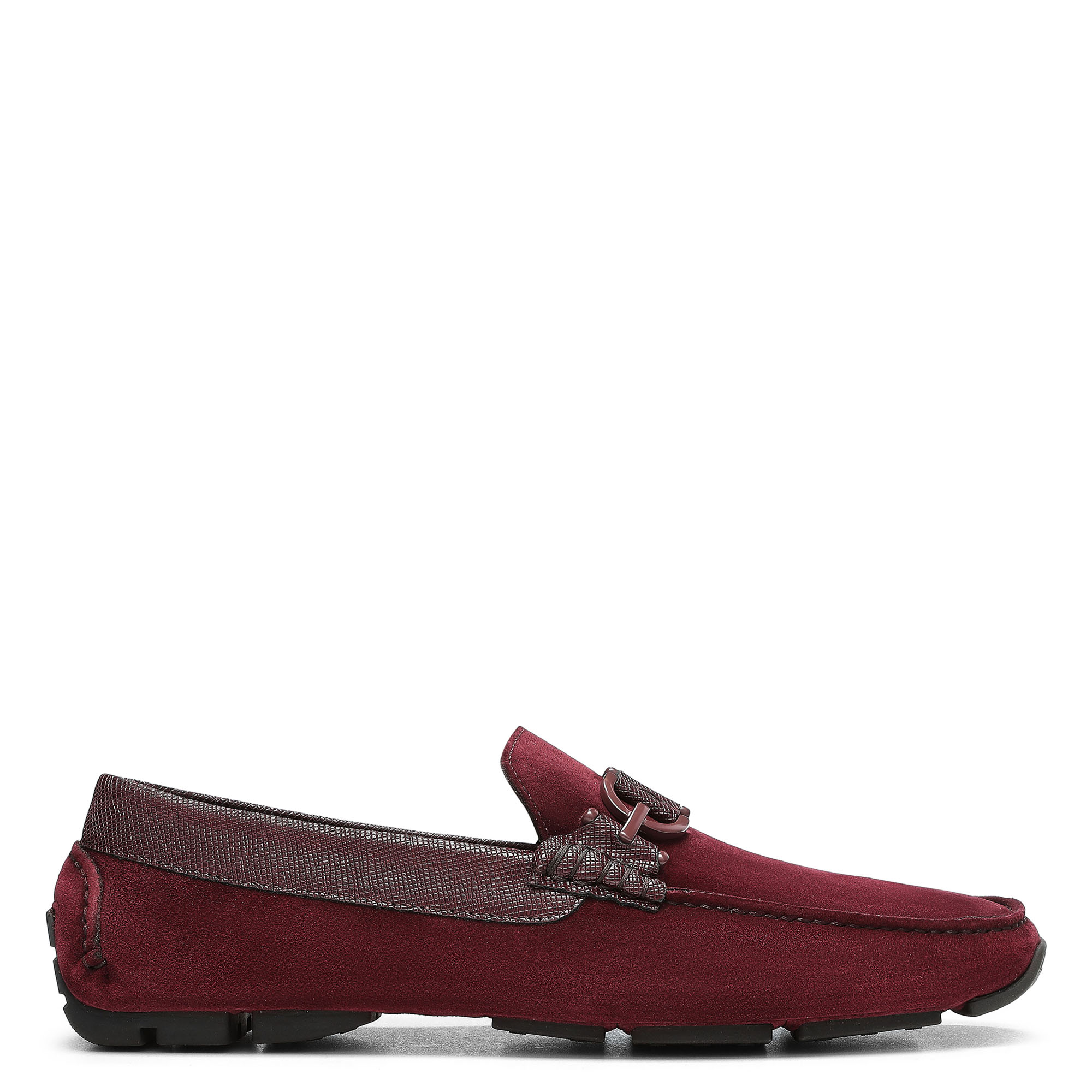 Donald Pliner Men Dacio Driver Burgundy Casual In Burgundy