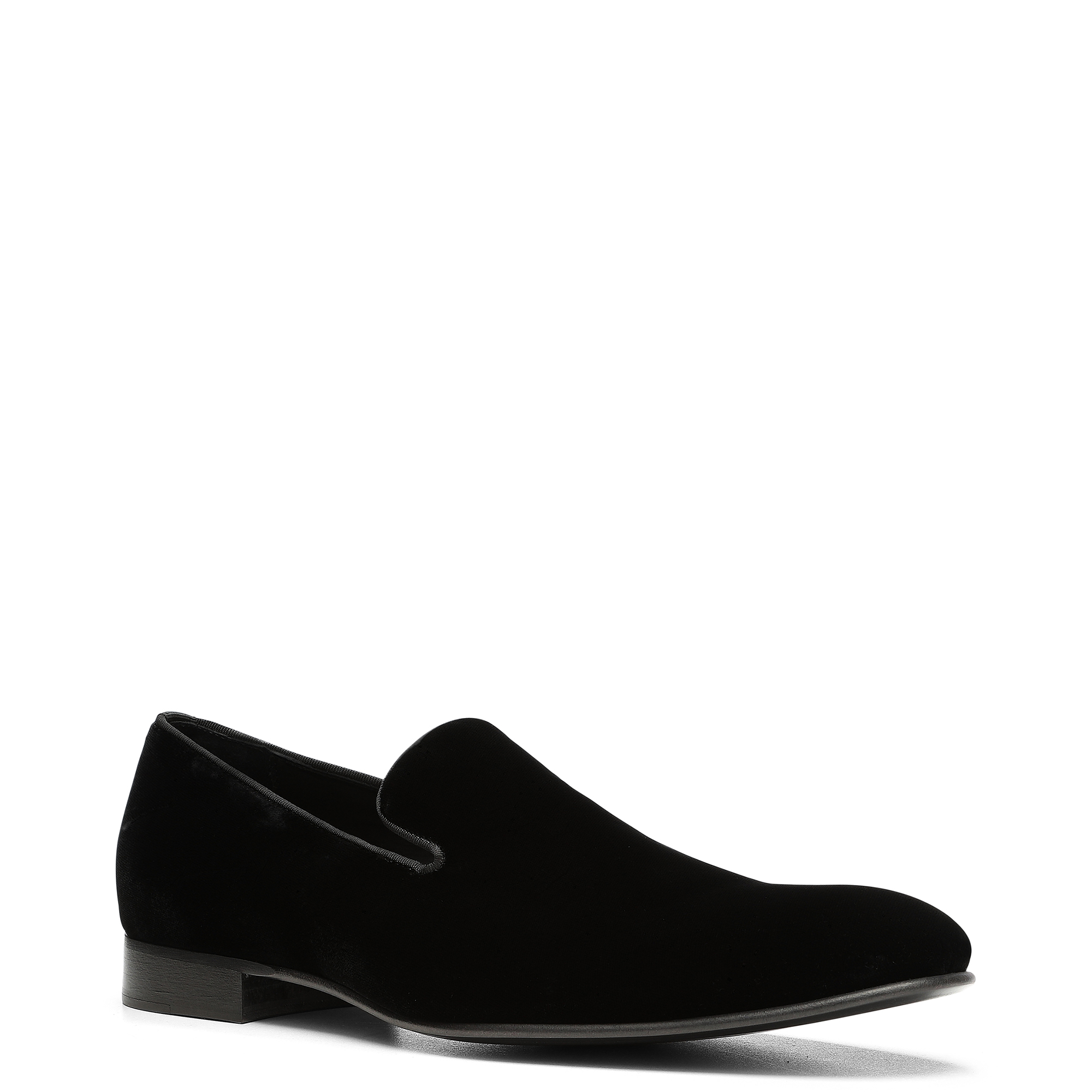 Donald Pliner Men Spencer Black Velvet Dress In Black Velvet