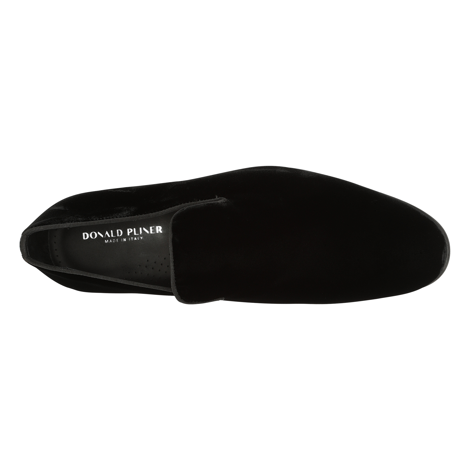 Donald Pliner Men Spencer Black Velvet Dress In Black Velvet