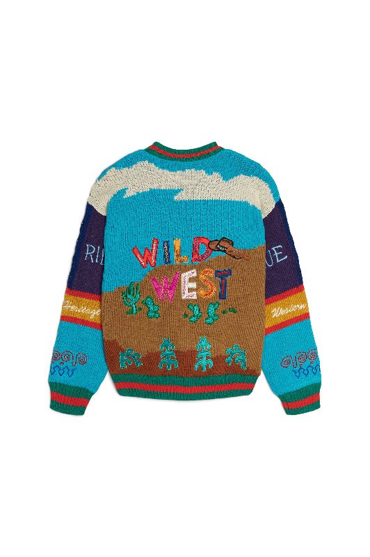トップス St.Johns3rdClub WESTERN CREW cardigan grande_WildWest_55378.jpg