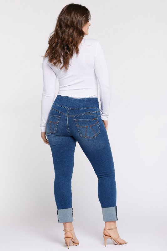 Pintuck Wide Leg Jean at Seven7 Jeans