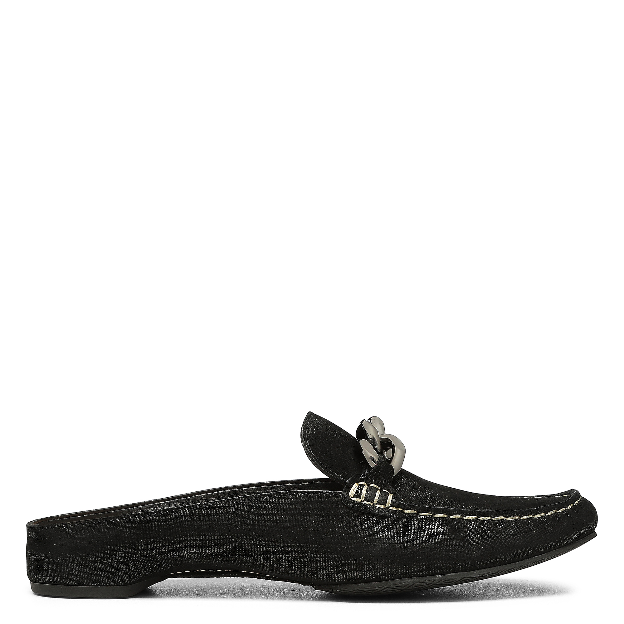 Donald Pliner Women Bless Black Metallic Casual In Black Metallic