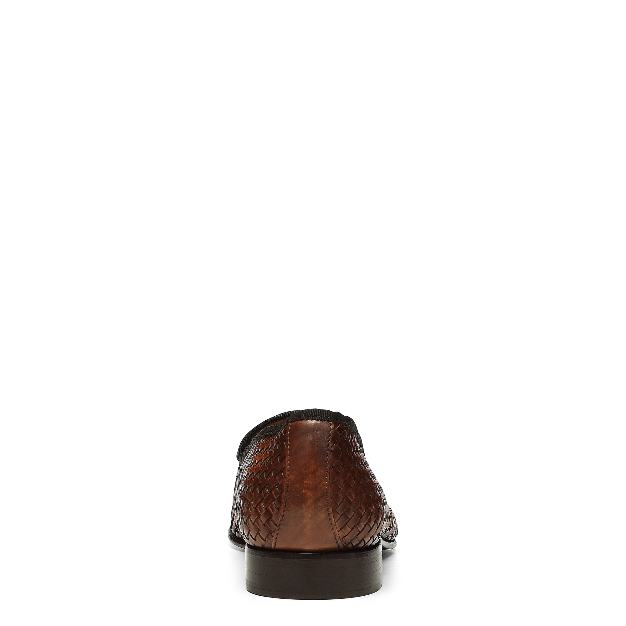 Donald Pliner Spirro Woven Tassel Loafer In Cognac