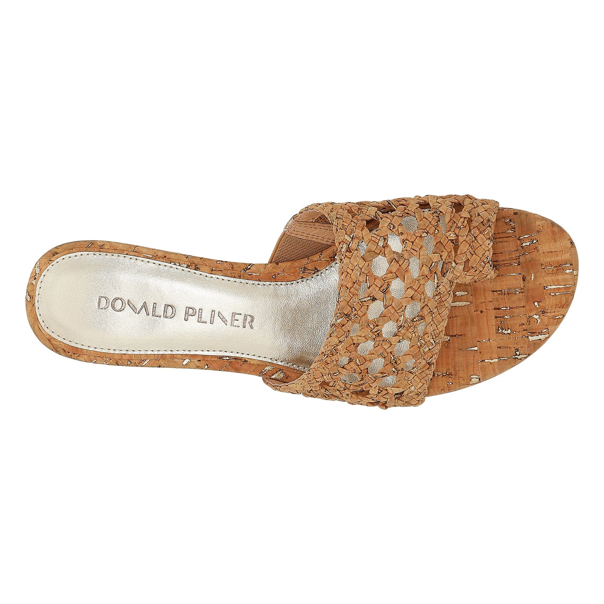 Donald Pliner Women Melros Natural/platino Casual In Natural/platino