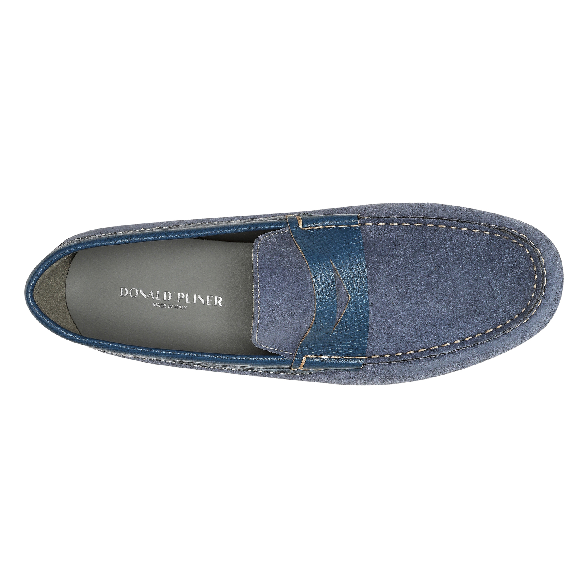 Donald Pliner Light Blue Loafer Donald Pliner Men main image 4