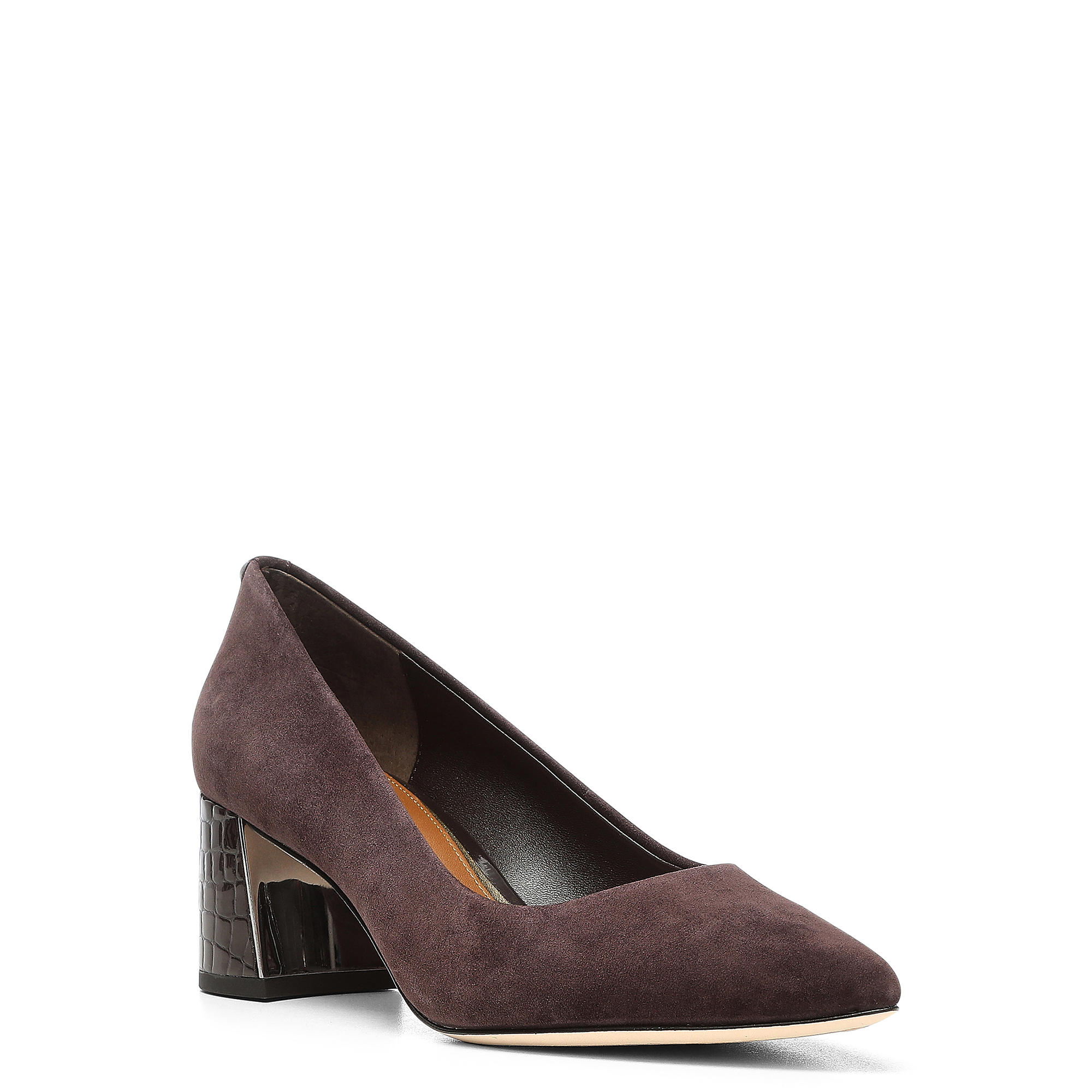 Donald Pliner Women Suzette Dark Brown Suede Dress In Dark Brown Suede