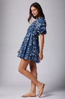 Lucia Mini Cotton Dress at Joie