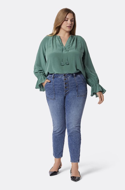 Katya Short Sleeve Cotton Top at Joie