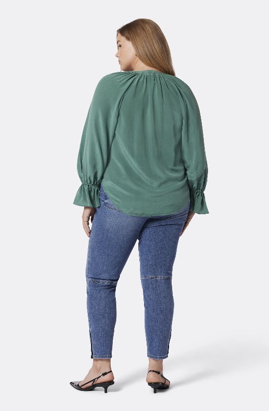 Katya Short Sleeve Cotton Top at Joie