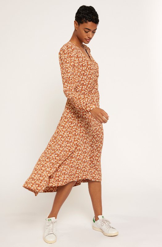 open lace back dress Petal and Pup Women's Amelie One Shoulder Maxi Dress
