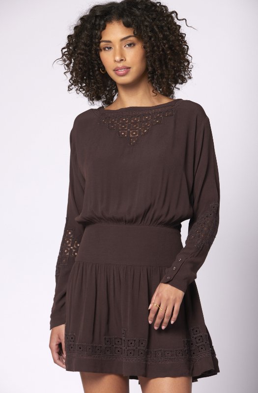 joie brown dress Joie Tanika Dress main image 0