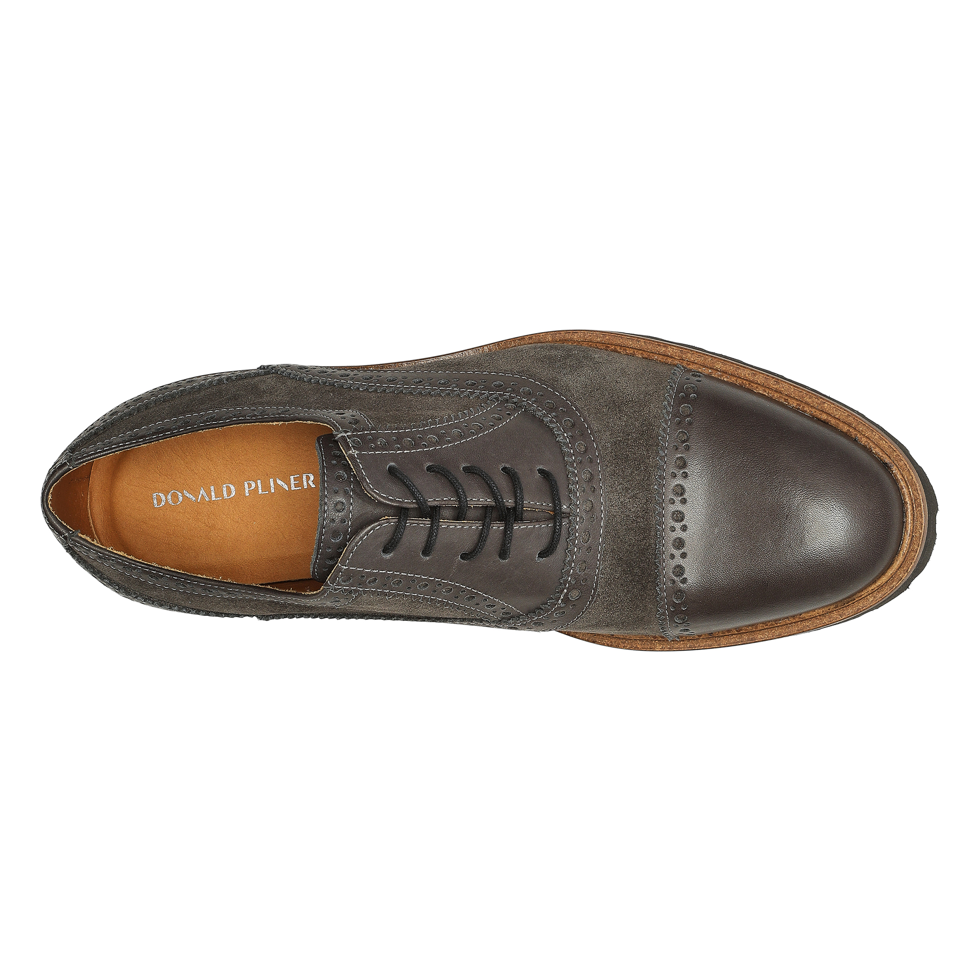 Donald Pliner Men Jordin Dark Grey Casual In Dark Grey