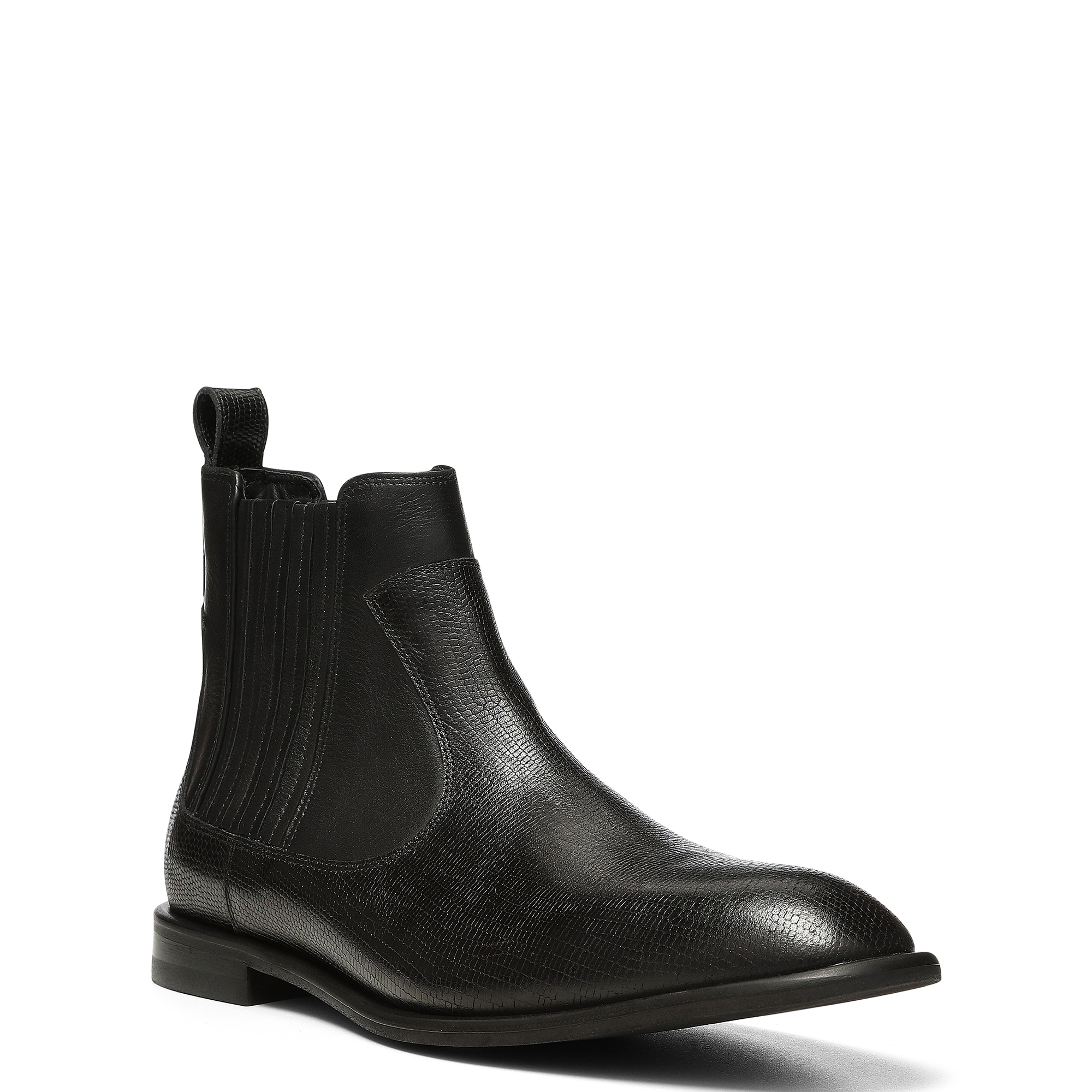 Donald Pliner Men Rogelio Black Boot In Black