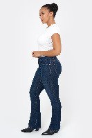 OrganicHighWaistDenimPants25インチ Flying Monkey Mase Super High Rise Slim Straight Jeans
