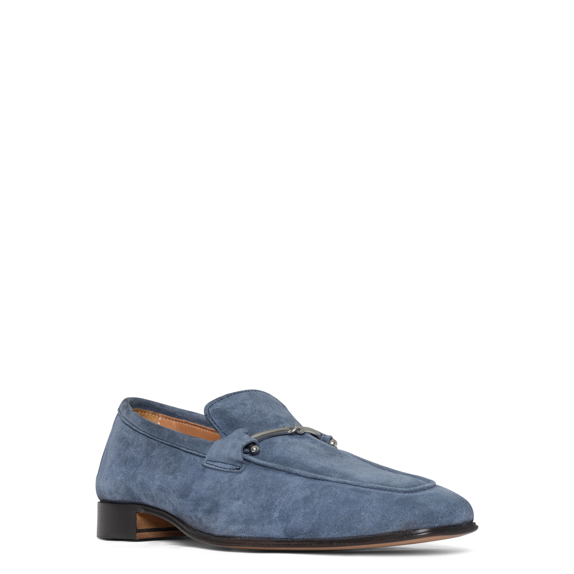 Donald Pliner Horsebit Loafer In Denim