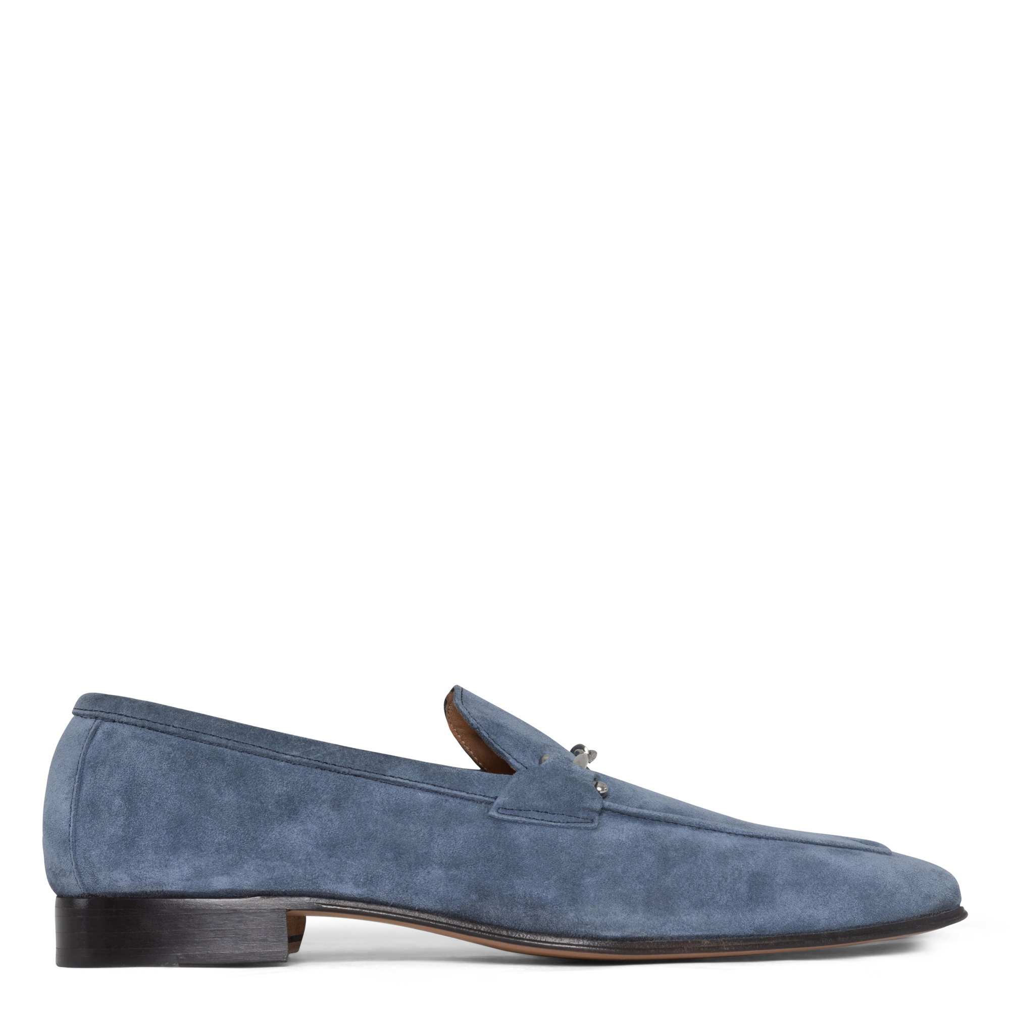 Donald Pliner Horsebit Loafer In Denim