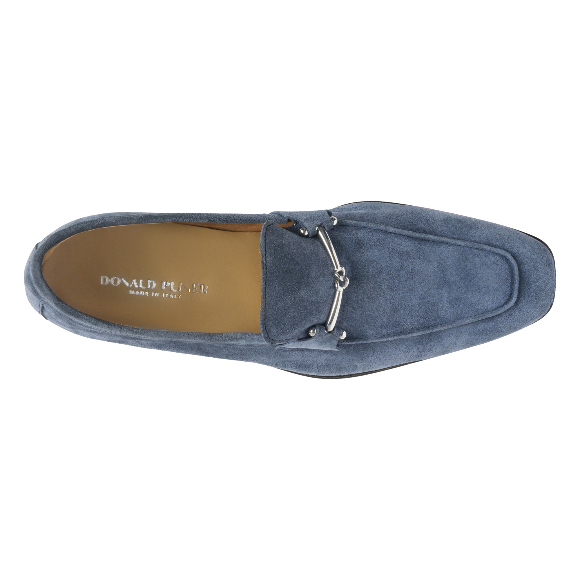 Donald Pliner Horsebit Loafer In Denim