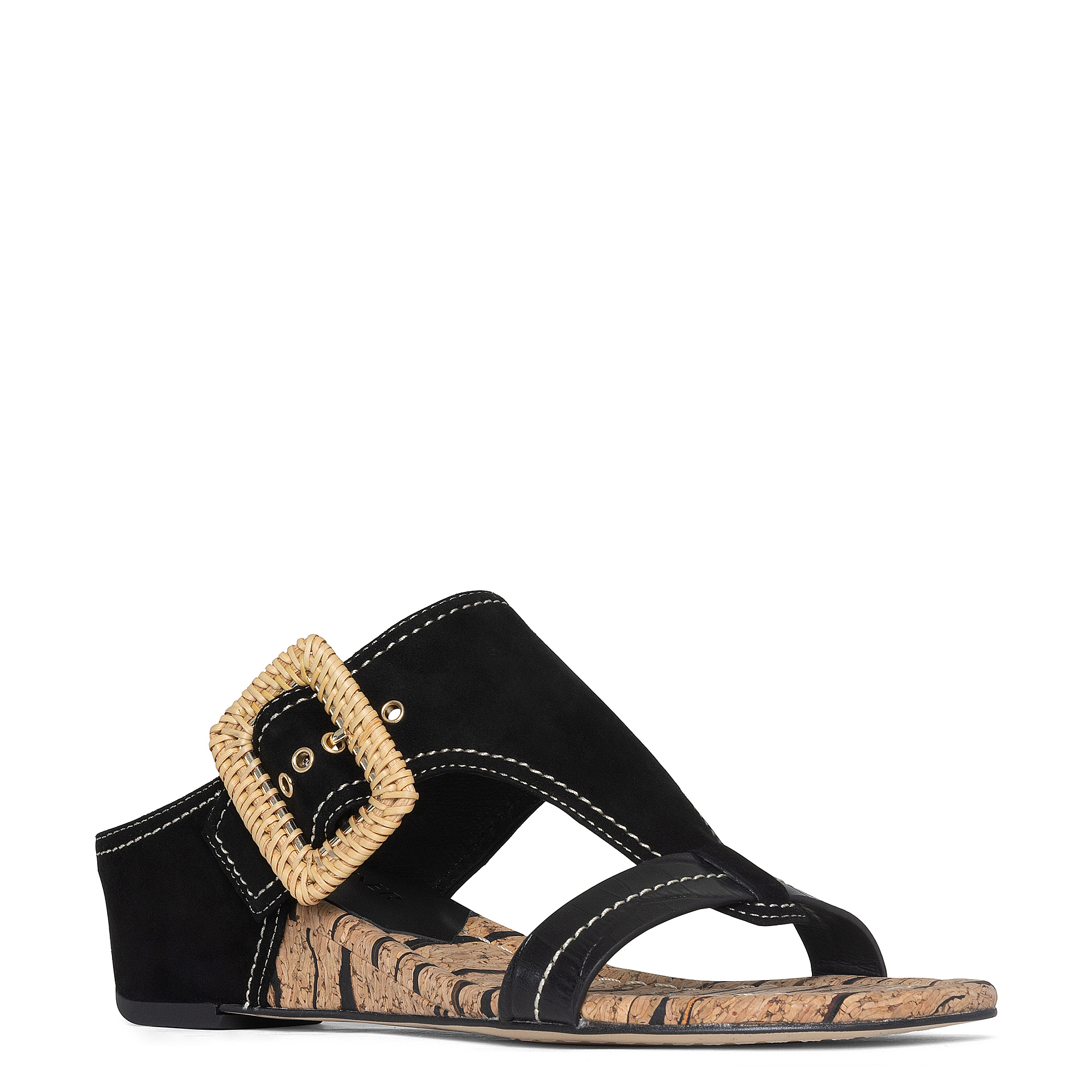 DONALD PLINER WOMEN OFELIA BLACK CORK CASUAL
