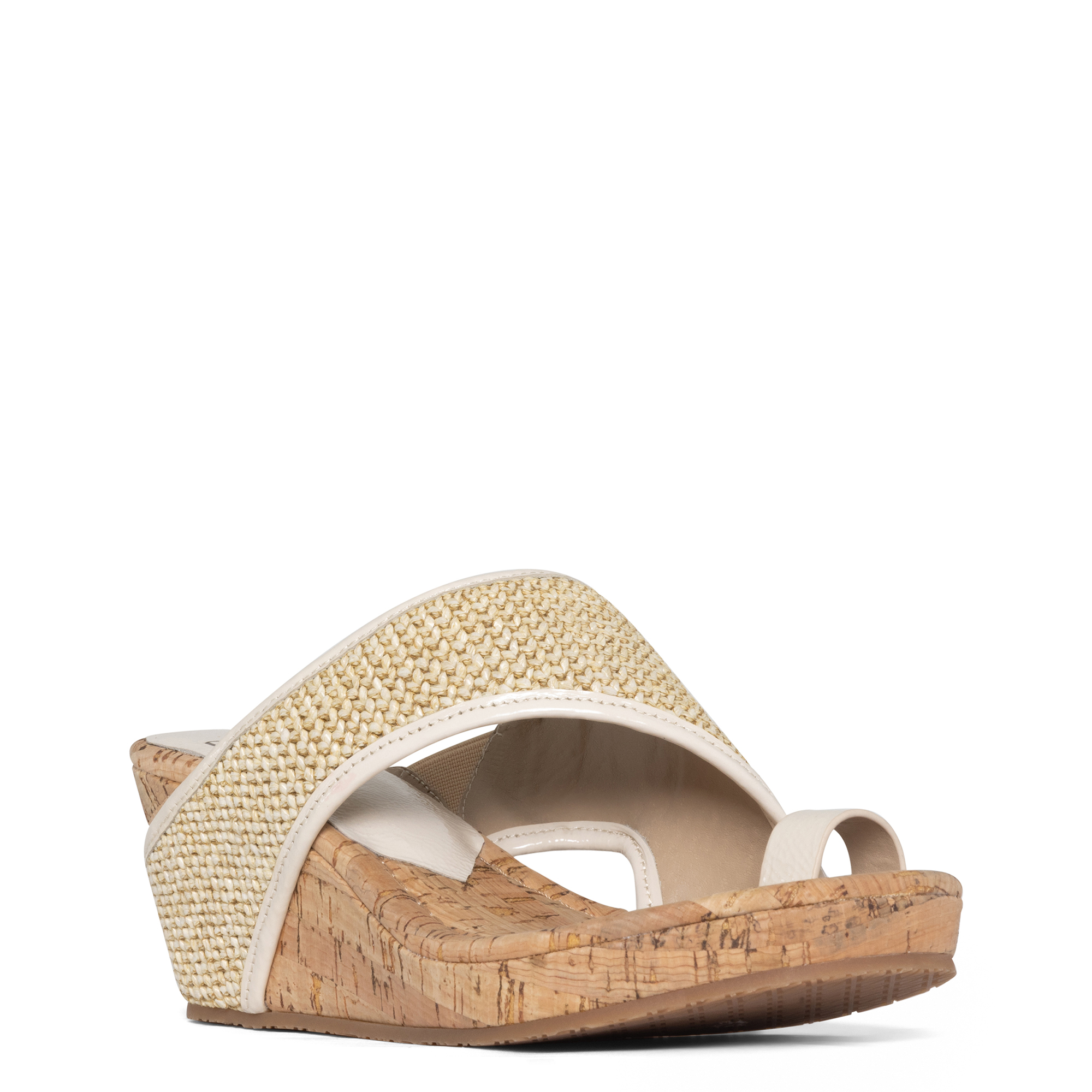 Donald Pliner Women Gyer Foam Raffia Casual In Foam Raffia
