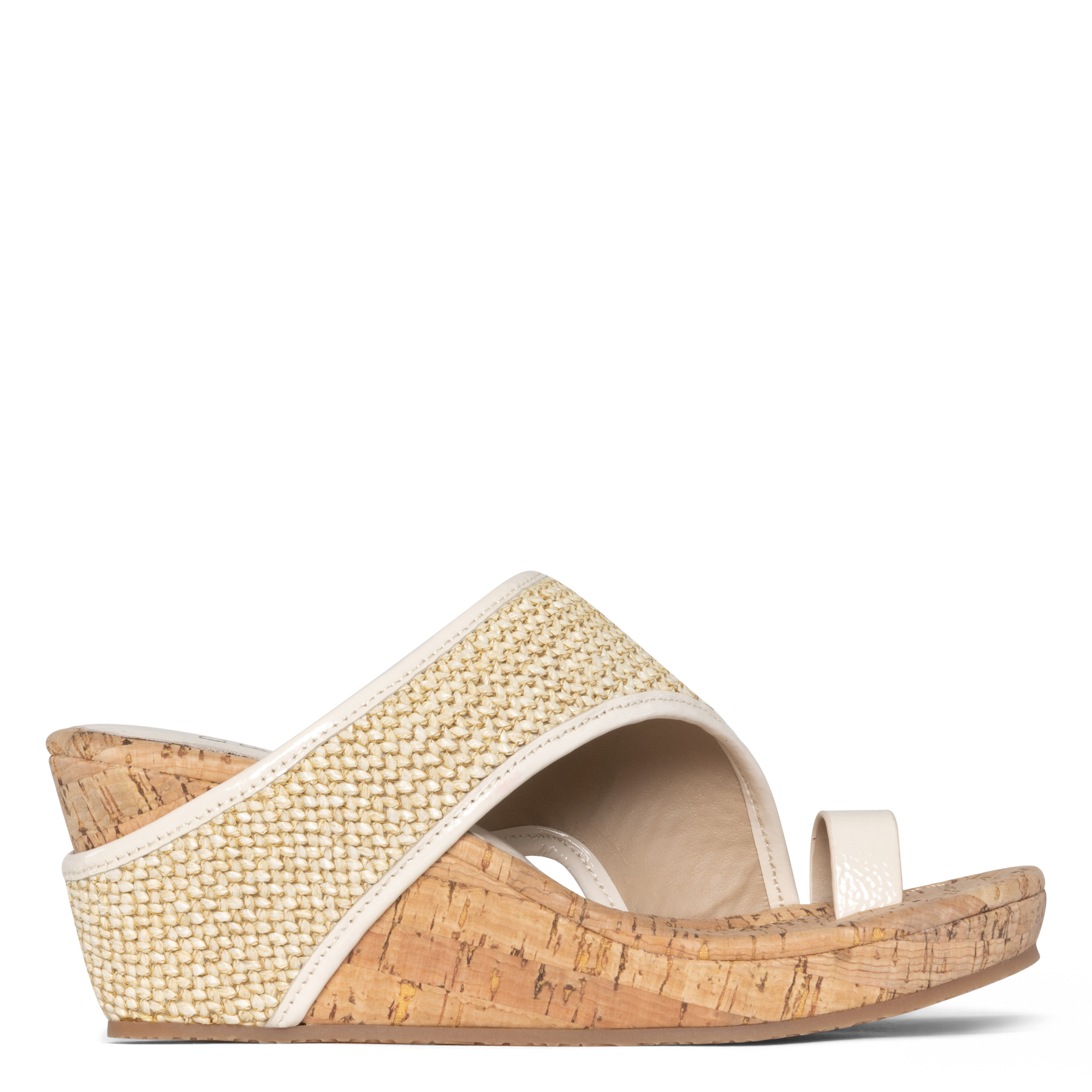 Donald Pliner Women Gyer Foam Raffia Casual In Foam Raffia