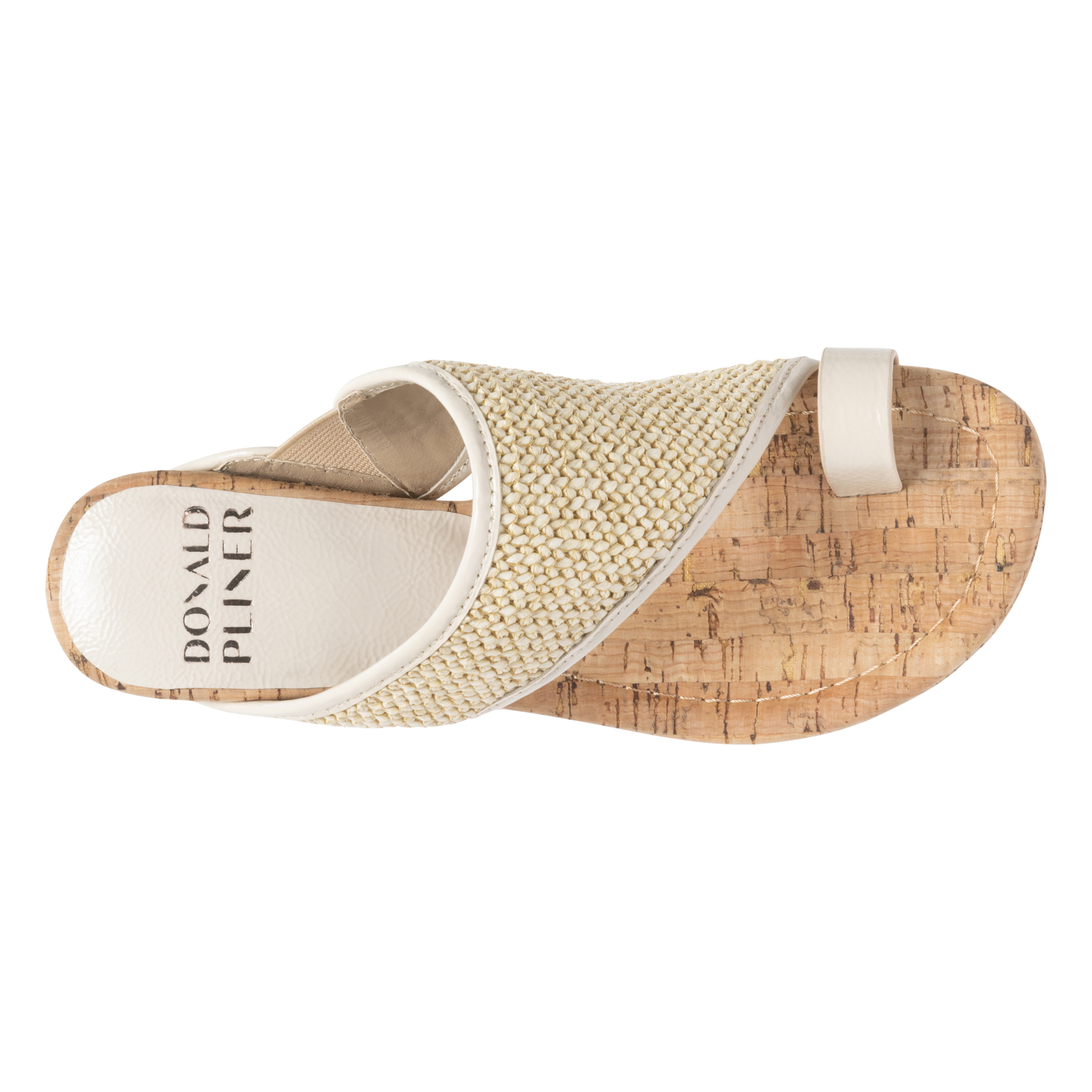 Donald Pliner Women Gyer Foam Raffia Casual In Foam Raffia