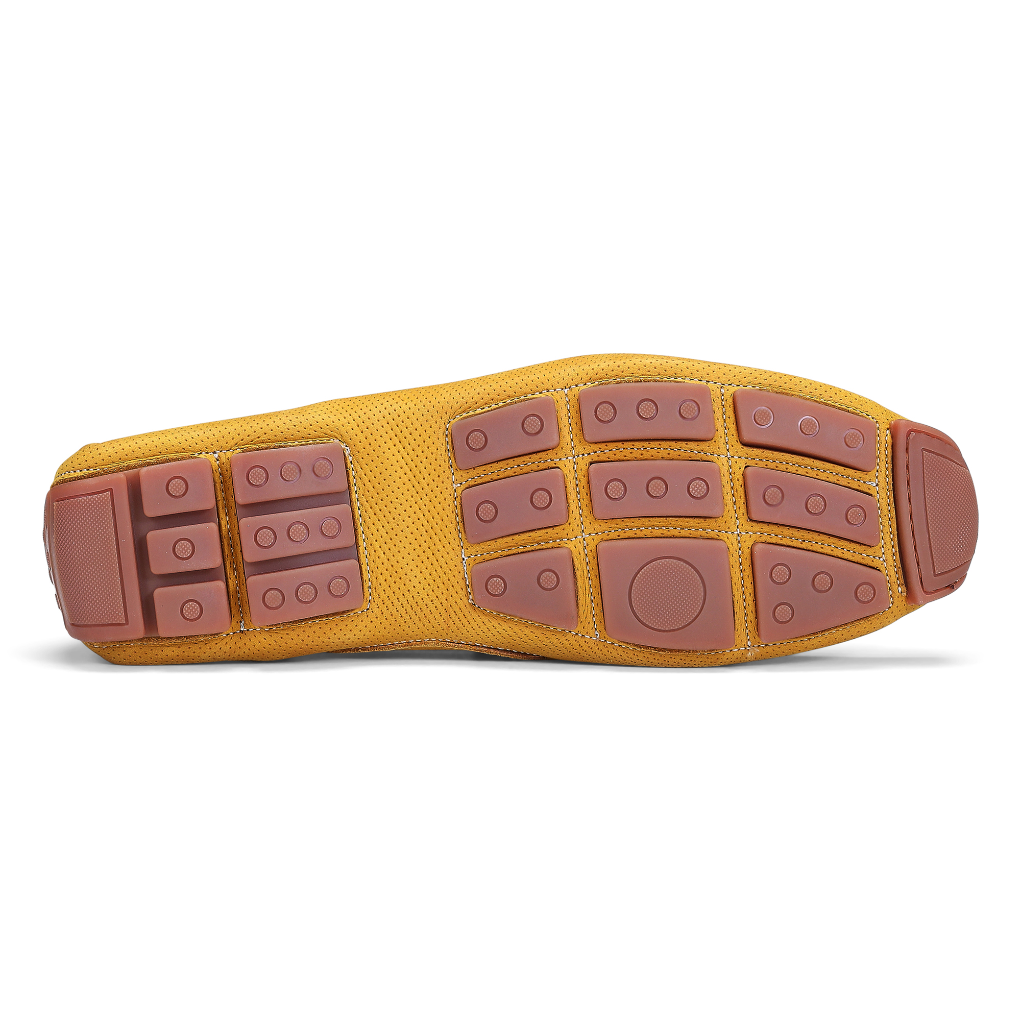 Donald Pliner Dacio Perforated Bit Loafer In Sungold