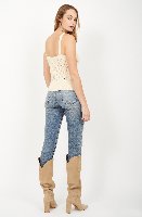 Cai Cotton Sleeveless Top at Joie
