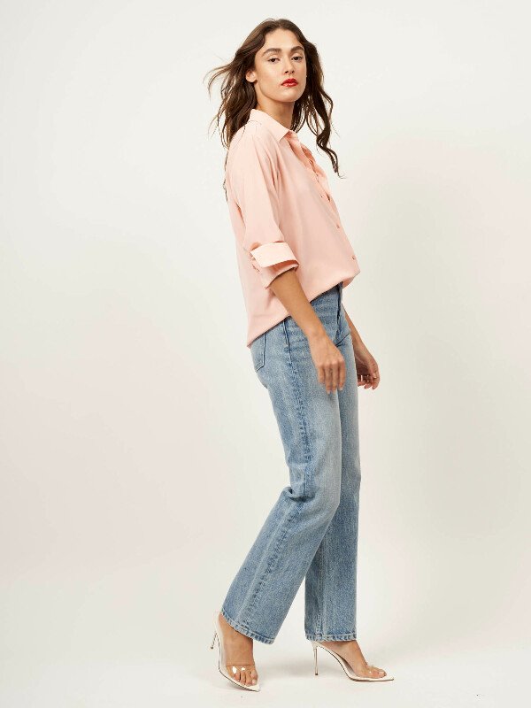 Hailey Long Sleeve Top at Equipment