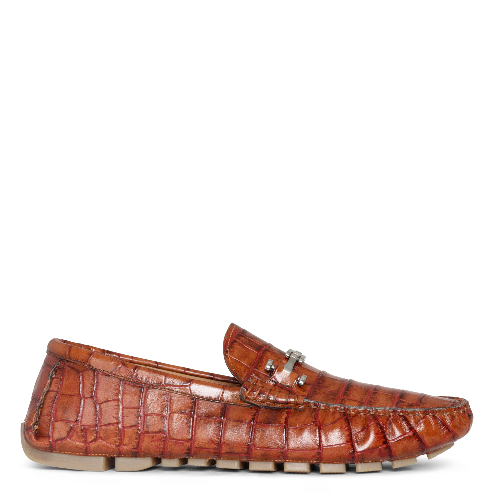 Donald Pliner Basilio Driving Shoe In Cognac