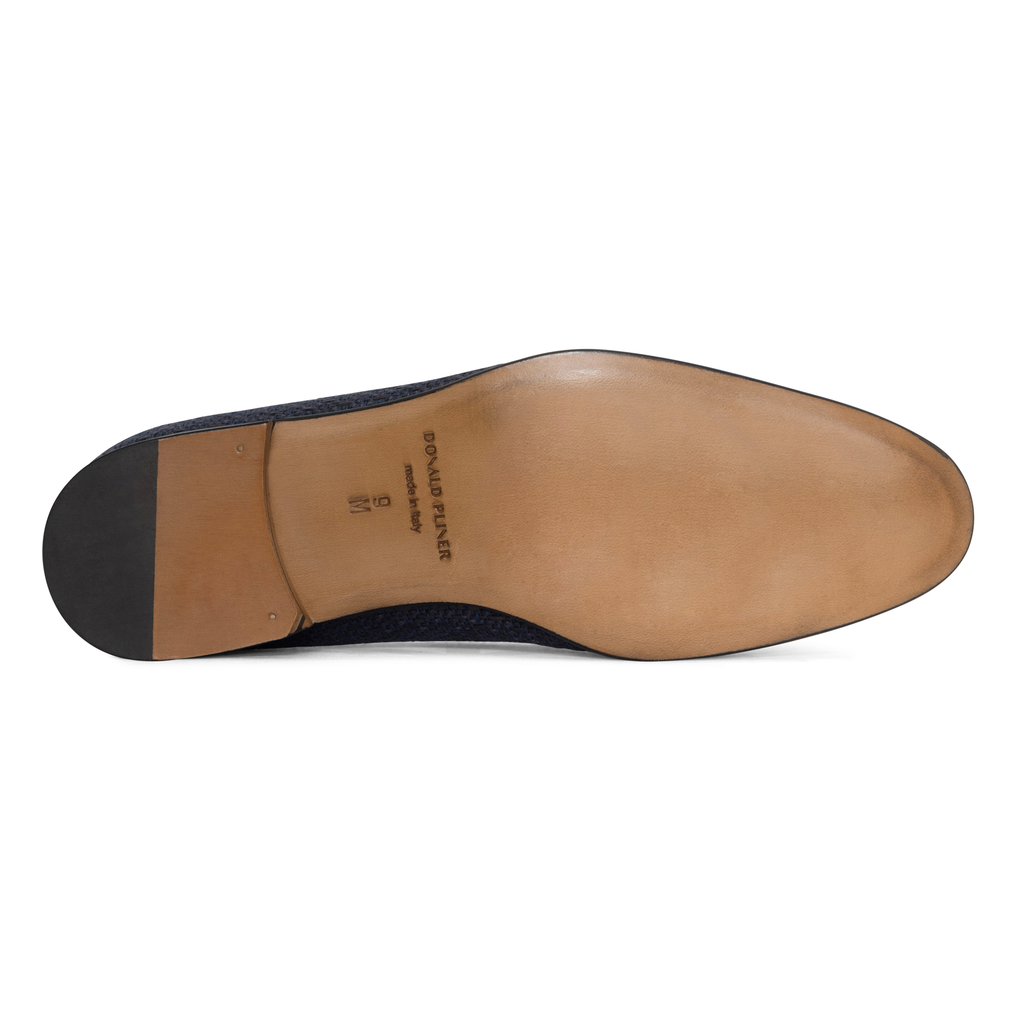 Donald Pliner Men Spencer Navy Raffia Casual In Navy Raffia