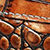 Donald Pliner Men Dacio Driver Cognac Croco Casual In Cognac Croco