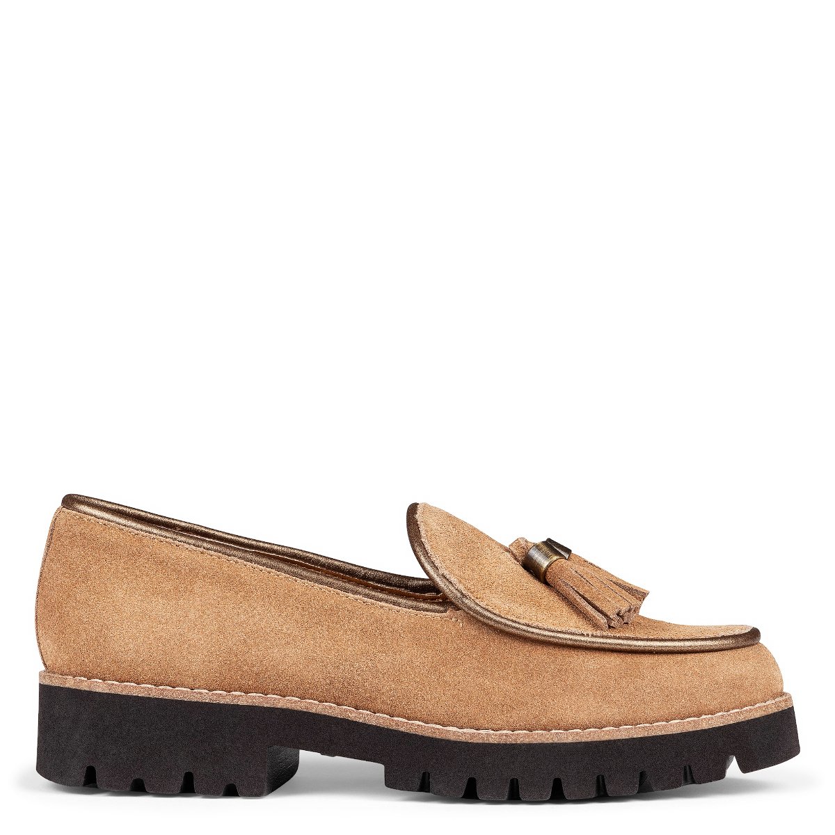Donald Pliner Women's Eclipse Loafers - Crinkle Patent Leather With Memory Foam Comfort