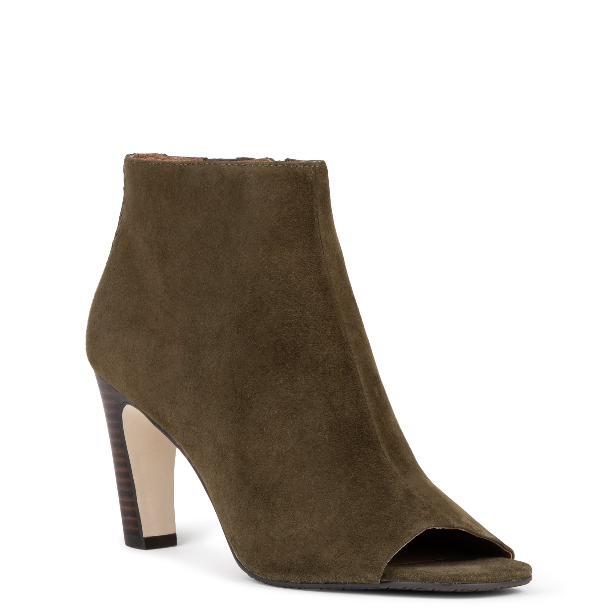 Donald Pliner Women's Peep Toe High Heel Shooties In Military Green