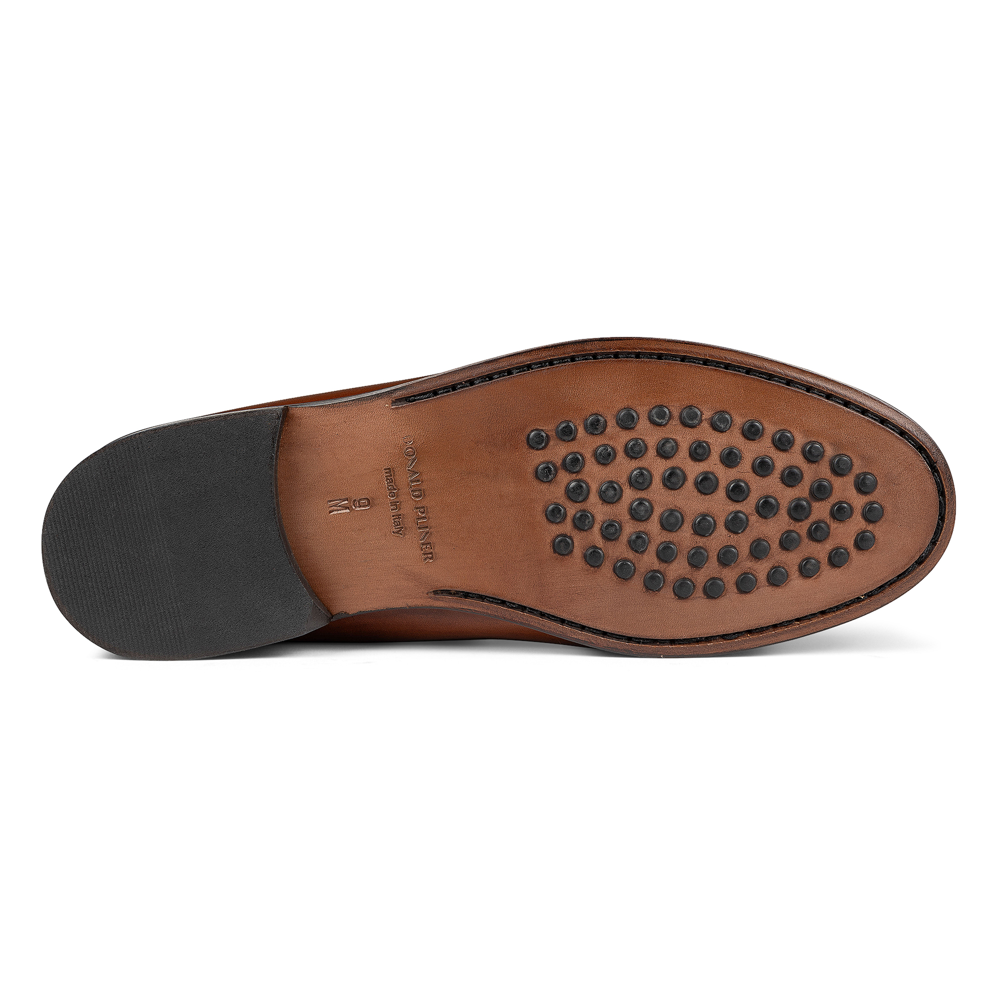 Donald Pliner Evanston Bit Loafer In Whiskey Calf Leather