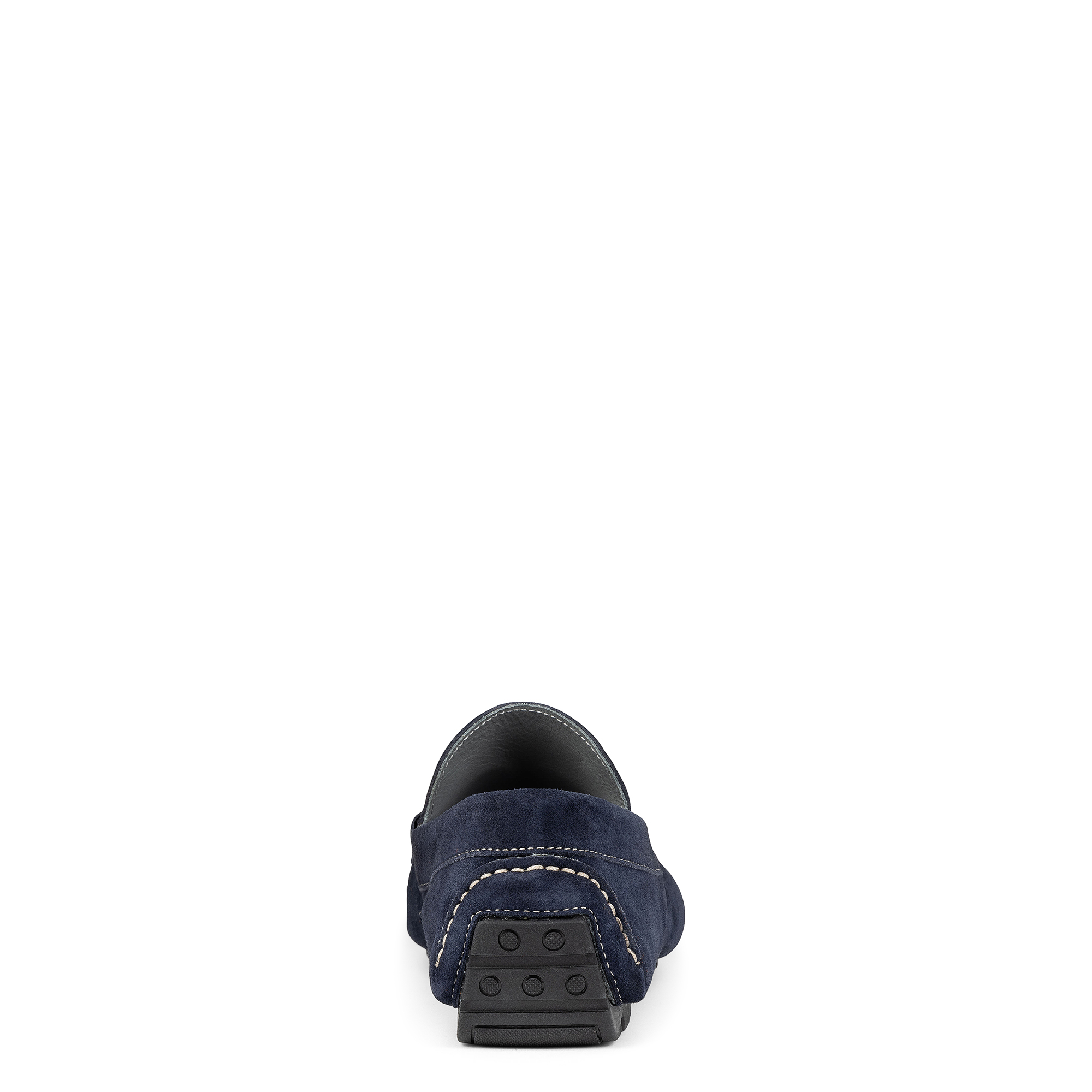 Donald Pliner Men's Dacio Metal-bit Suede Driving Loafers In Navy Suede