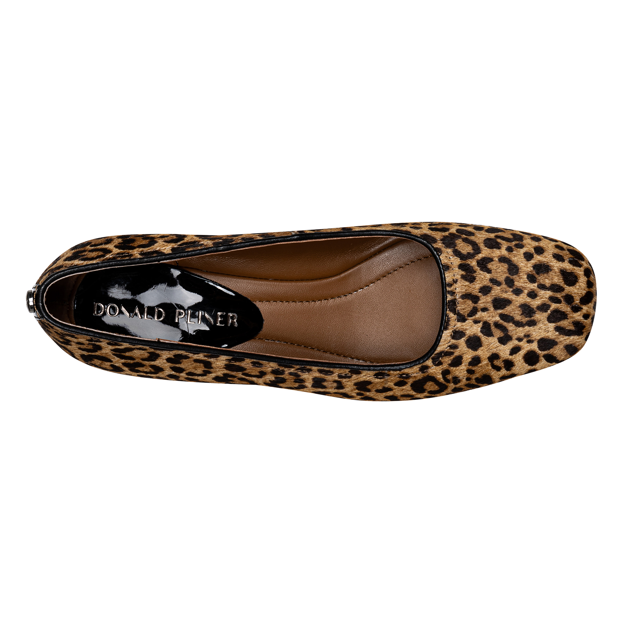 Donald Pliner Women Dreww Black Natural Leopard Dress In Black Natural Leopard