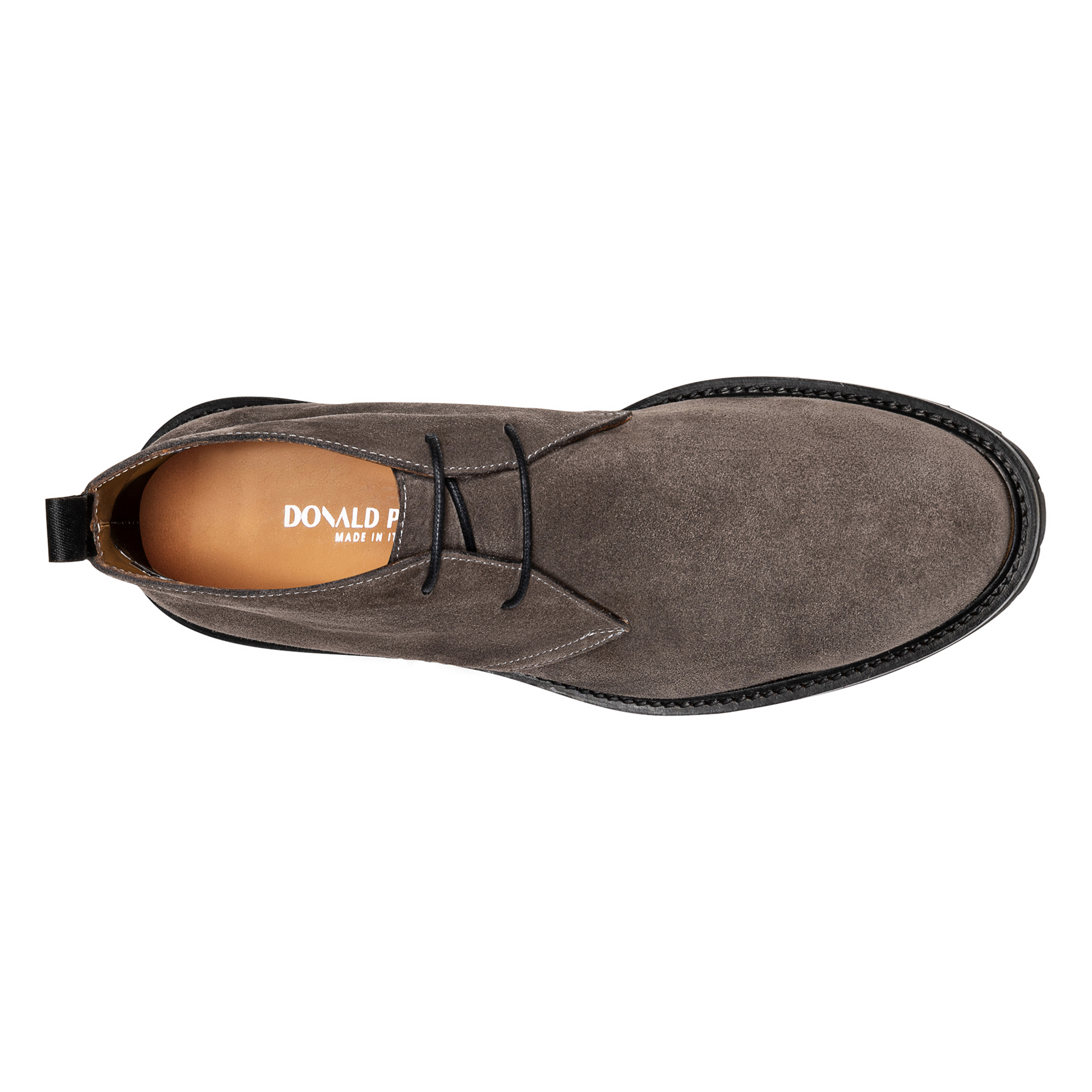 Donald Pliner Colton Lug Sole Chukka Boot In Light Grey Suede