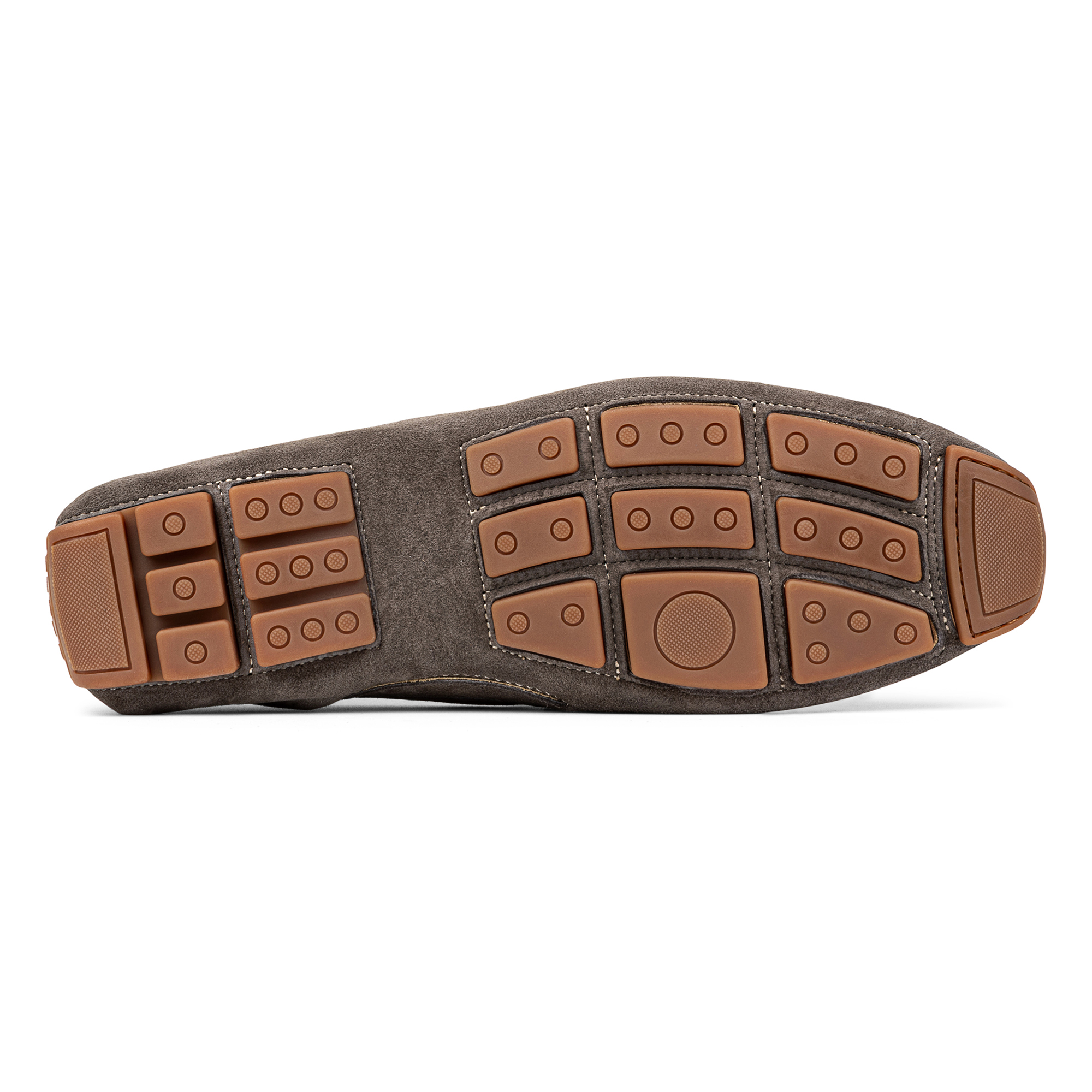 Donald Pliner Men's Dacio Metal-bit Suede Driving Loafers In Taupe Suede