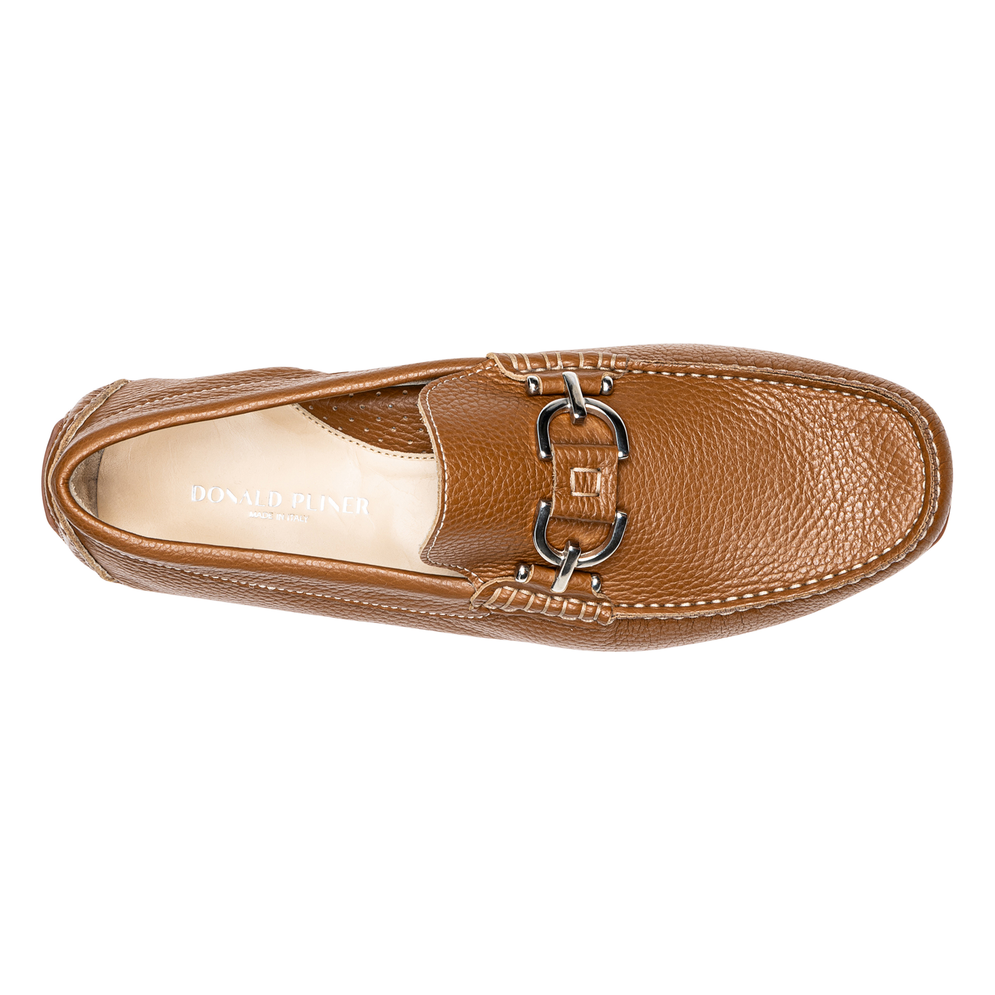 Donald Pliner Dacio Driving Loafer In Saddle Leather