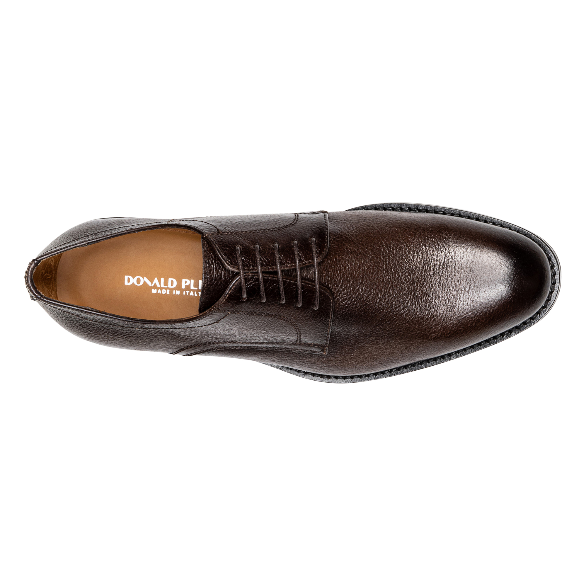 Donald Pliner Men's Rockwell Leather Derby Shoes In Dark Brown