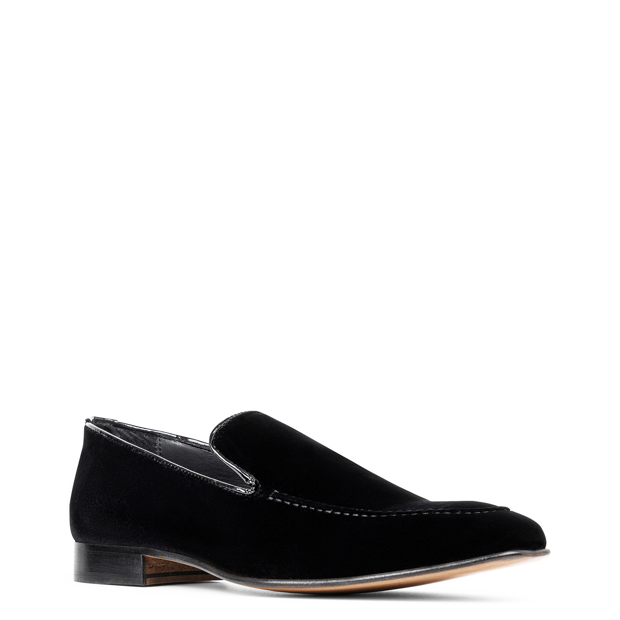Donald Pliner Men Jaegar Black Velvet Dress In Black Velvet