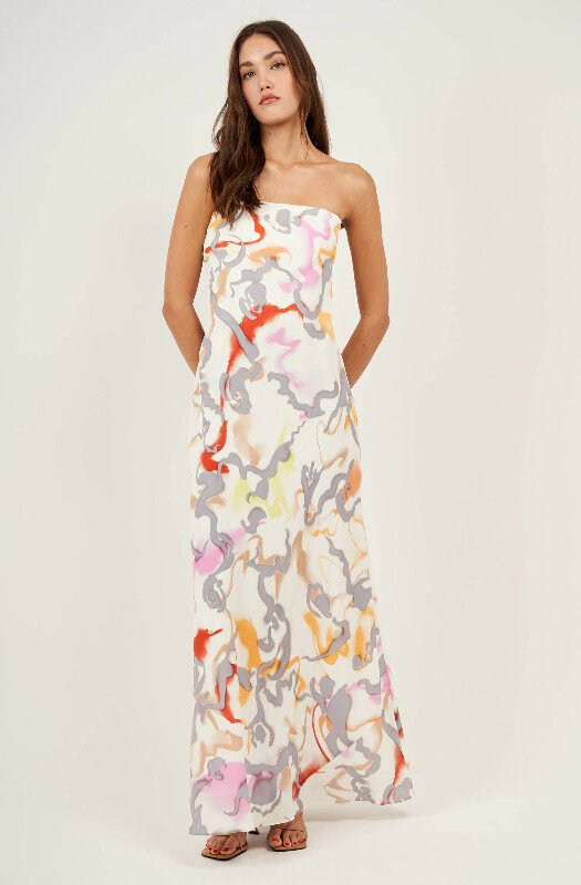Minnie Silk Midi Dress at Joie