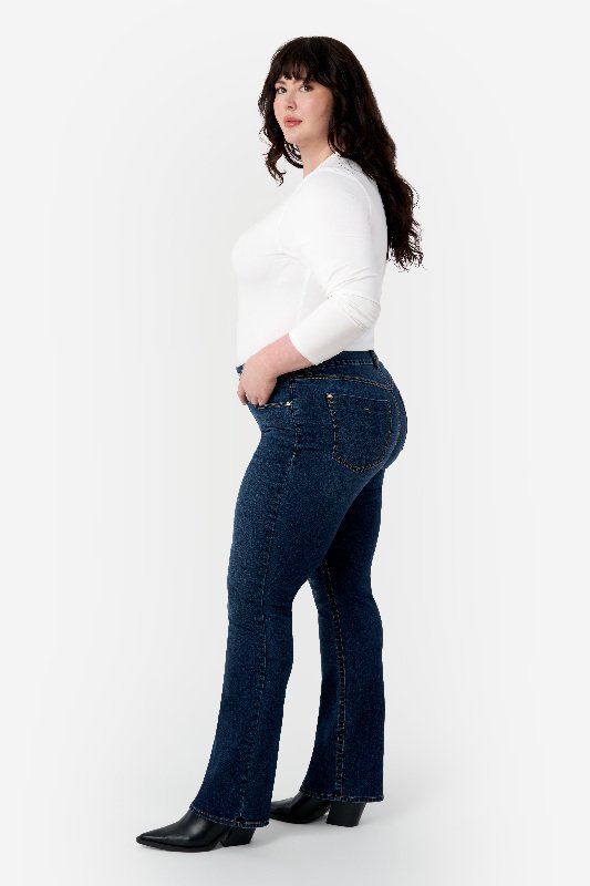 High Rise Pintuck Wide Leg Jean at Seven7 Jeans